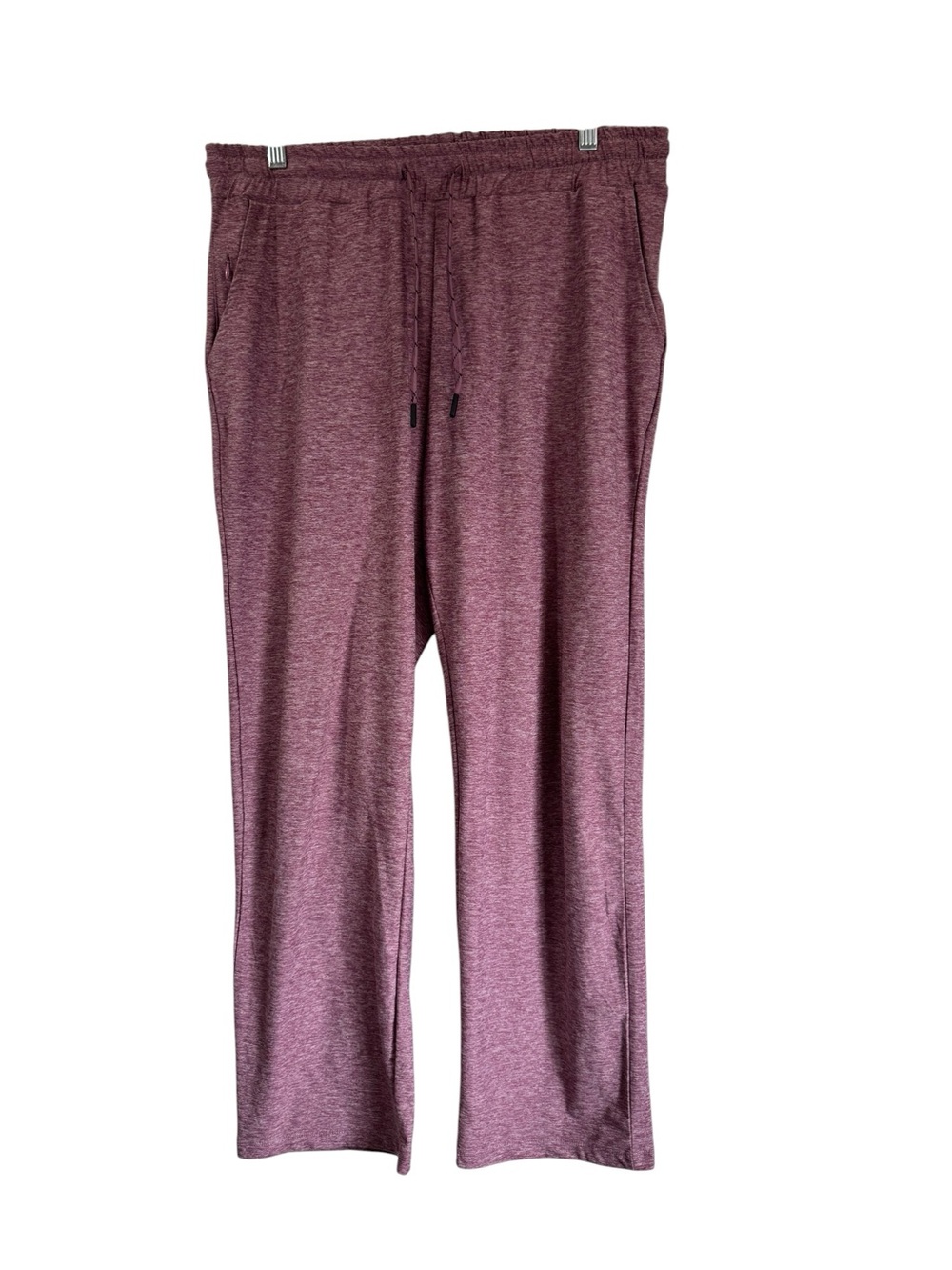 We Wander WeFlex Performance Jersey Classic Pants, Yoga, Active Mauve Sz Large